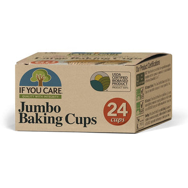 If You Care Jumbo Baking Cups 24pcs